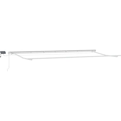 Maison Exclusive - Struttura della tenda Bianco 600 × 350 cm Alluminio