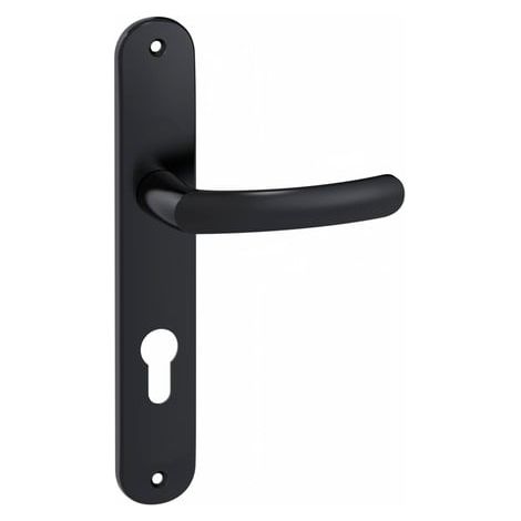 Ensemble sur grande plaque BUDGET ONYX noir mat