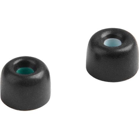 Ohrstöpsel aus Memory-Schaumstoff mit Filter für WF-1000XM4 Ohrhörer – mittelgroß – Schwarz