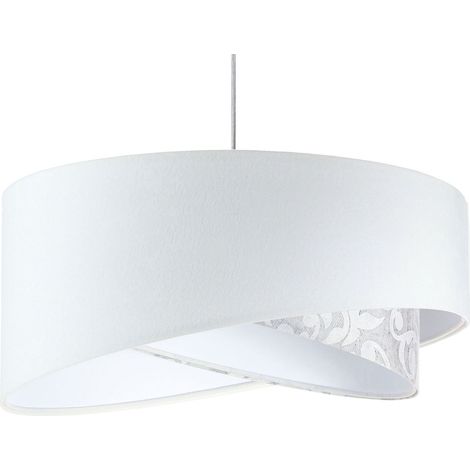 Suspension galaxy asymetric - Blanc, gris