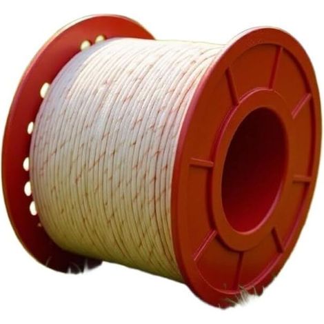 Corda di avviamento in nylon per piccoli motori a combustione, compatibile con tosaerba, motoseghe, decespugliatori e altre attrezzature da giardino a benzina (4 mm x 100 mm)