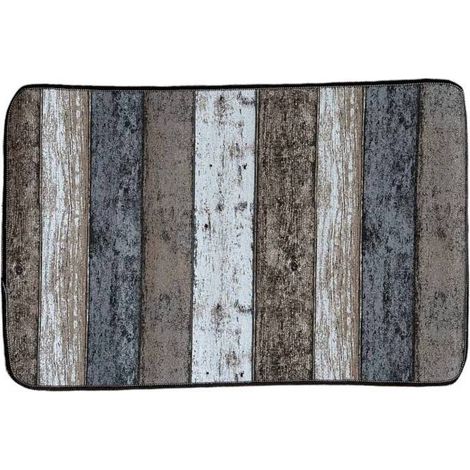 TAPPETO CUCINA CHALET PLUS 60 MARRONE 52X240 CM 4 PZ