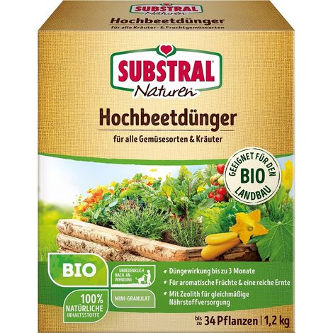 Fertilizzante substral evergreen-garden-care hochbeetduenger organico 1.2 kg