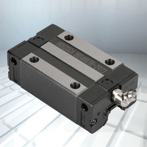 2 blocs de guidage de rail de 20 mm pour guide de rail CNC (1/5)
