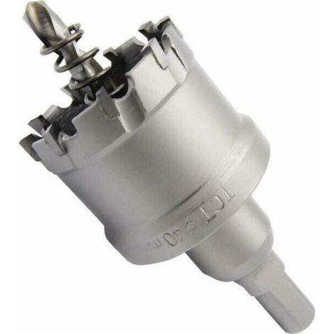 Foret à métaux - Foret à trou à carbure TCT - Pour acier inoxydable aluminium cuivre fonte - Diamètre 2 à 25 mm - 1 pièce (1/5)