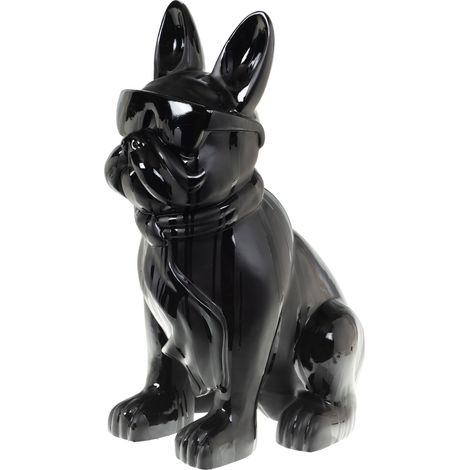 Amadeus - Bulldog cravate Loft noir 80 cm (1/3)
