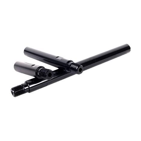 Rallonge carotteuse diamant 400mm Ø 40mm – Raccord 1 1/4" – Finition oxyde noir antirouille – Pour béton armé – Holzinger