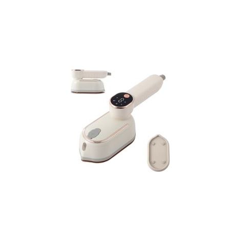 Vaporiera portatile per indumenti – Riscaldamento rapido, maniglia girevole a 180° – Ferro da stiro da viaggio per casa, dormitorio e in viaggio - Crezuo