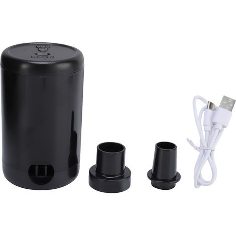 Cordless electric air pump, small fast-filling mattress inflator, USB rechargeable, for home and outdoor use (1/5)