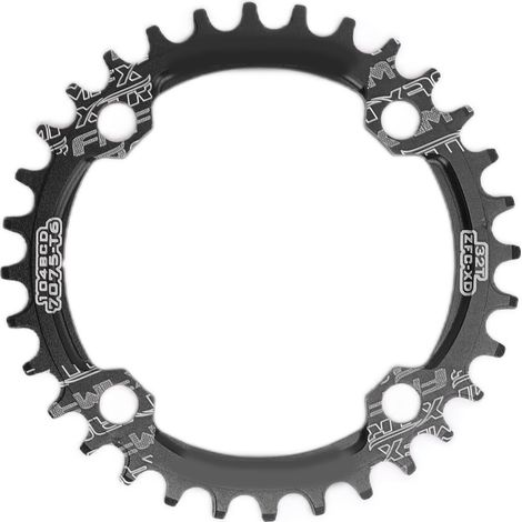 Couronne de vélo FMFXTR 104 BCD 32T Noir pour VTT, plateau étroit/large (1/5)