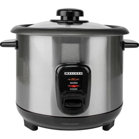 Cuiseur a riz avec panier vapeur 10 l 400 w bol antiadhesif
