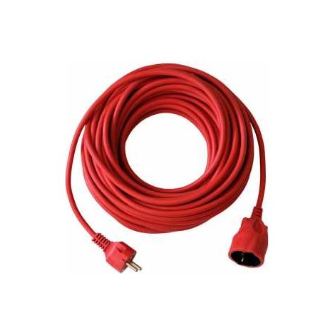 Kunststoff-Verlängerung Rot 20m H05VV-F 3G1,5 (1/3)