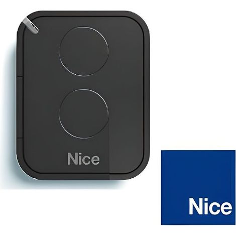 KLVGTIFS PUTélécommande - NICE - ERA ONE 2 - 2 canaux - Couleur noire - Pile CR2032 (1/2)