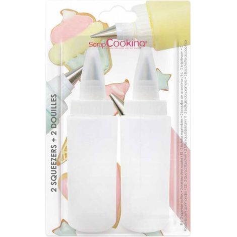 2 Squeezers et 2 douilles à glacage