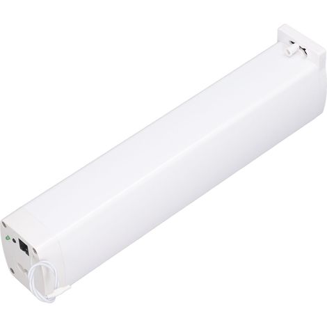 Intelligenter motorisierter Vorhang mit App- und Sprachsteuerung, EU-Stecker 100–240 V AC, WLAN, automatisches Öffnungssystem (1/5)
