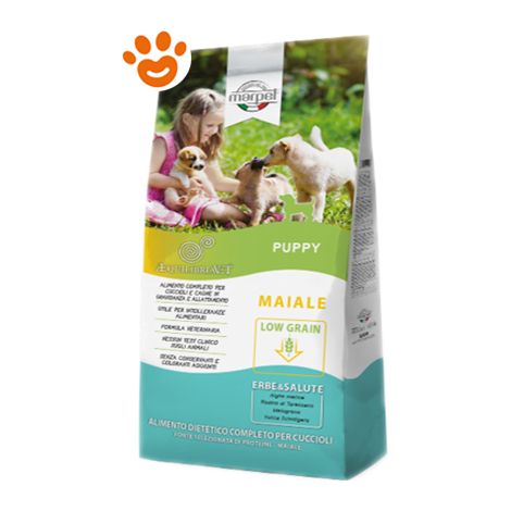 Marpet Dog Aequilibriavet Puppy Maxi Maiale - Sacco 12 Kg -