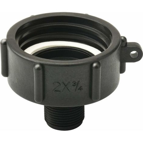 - Adaptateur IBC S60 Connexion à vis pour réservoir d'eau IBC 2 Pouces par 3/4 Pouces (1/5)