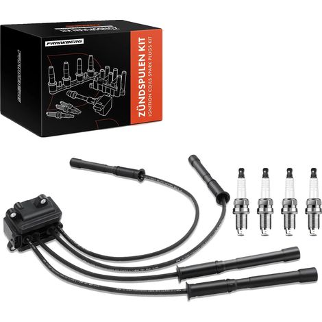 Bobina de encendido y bujías, Voltaje: 13,5 V, Número de contactos del conector: 4, Marcas de vehículos compatibles: Marcas de automóviles generales, Números de pieza intercambiables: 8200051128, 8200 (1/5)