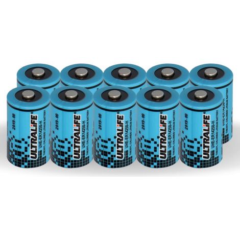 10x Ultralife Lithium 3,6V Batterie LS14250 1/2 AA UHE-ER14250 (1/5)