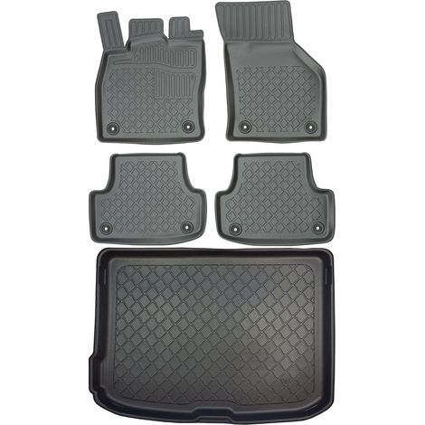 Juego de alfombrillas para coche y maletero para Audi A3 8V Hatchback (de agosto de 2012 a marzo de 2020). (1/5)