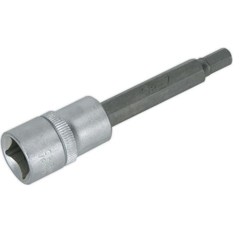 Sealey Premier Hex Socket Bit 1/2""Sq Drive 7mm AK657