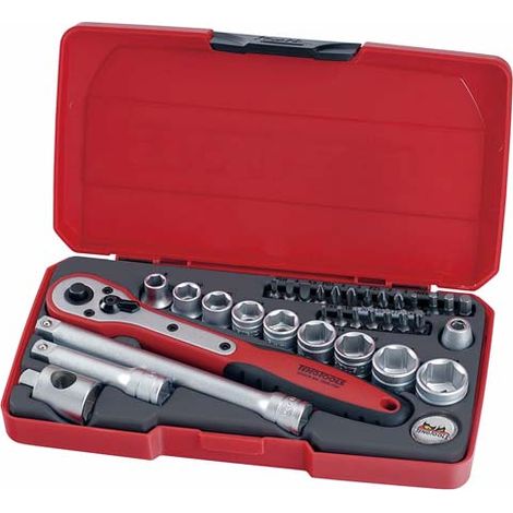 Steckschlüssel-Satz, 3/8, T3834, 34-teilig TENGTOOLS 167310101