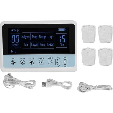 Stimulateur Musculaire Numérique Multifonction pour Massage Cervical et Thérapie (1/5)