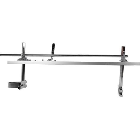 Scie à chaine 48 pouces, guide de rabattage portable en métal, système de sciage pour tronçonneuse, conversion de grumes, barre de sciage robuste (1/5)