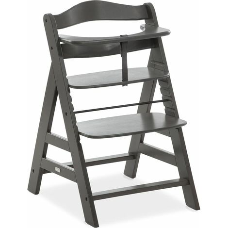 [GEBRAUCHT] B-Ware Hauck Hochstuhl Alpha Plus Select Kinderhochstuhl Treppenhochstuhl Charcoal