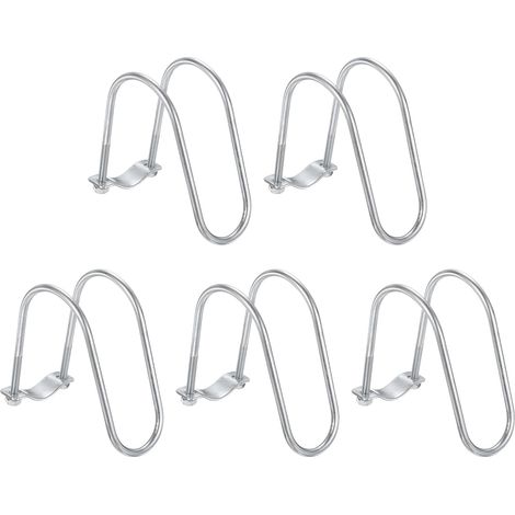 5Pcs Connecteur Croisé Vertical Attache De Tube 1.5" À 2.5" (1/5)