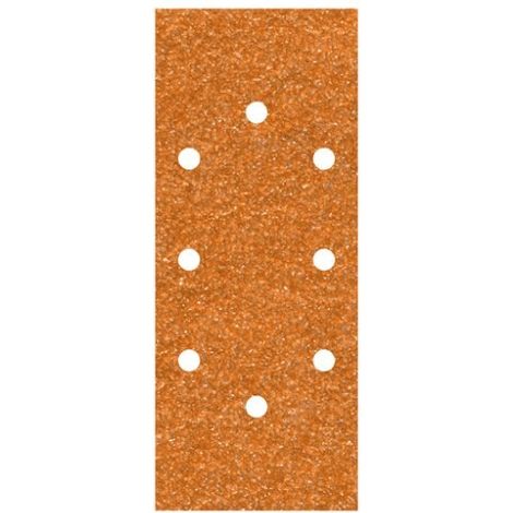 Strisce Abrasive per Levigatrice Orbitale Perforato 93 x 230 Grana Wolfcraft - Grana: 120 (1/4)
