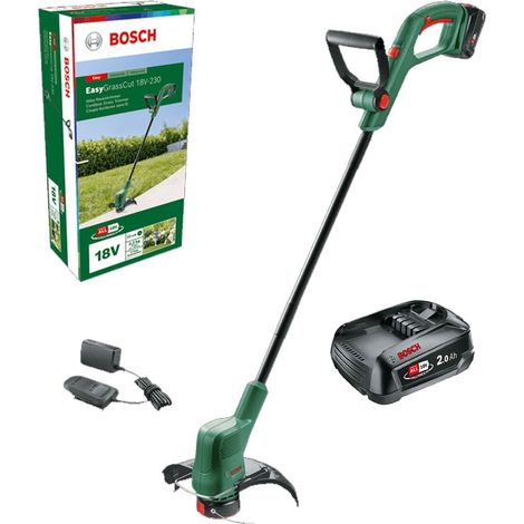 Bosch EasyGrassCut 18V-230 Cordless Line Grass Trimmer Strimmer 18v 2x 2.0Ah Bat (1/5)