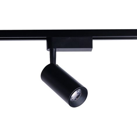 Spot rail Nowodvorski Profile Iris noir LED 20W 3000K
