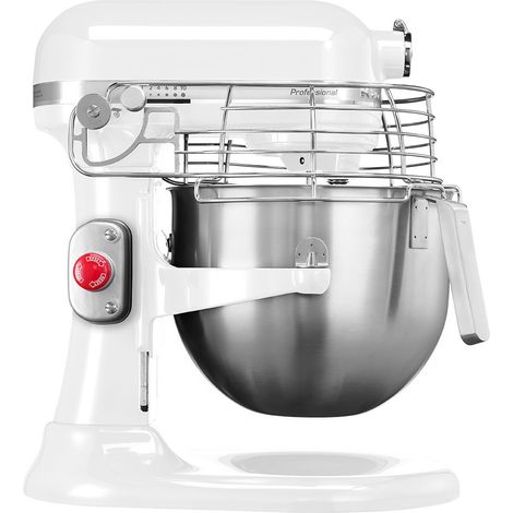 KitchenAid Professional 5KSM7990 6,9-Liter-Küchenmaschine, Farbe: Glänzend Weiß (1/5)