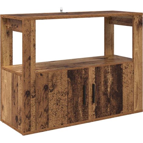 Vitrina Madera vieja 80 x 30 x 60 cm Madera contrachapada vidaXL