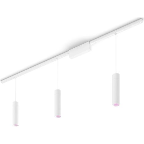 Hue Perifo - White and color set de 3 lampes suspendues blanches - 929003117201 (1/5)