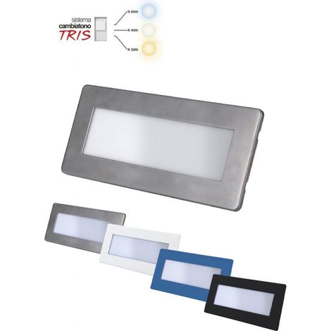 Incasso Led Cambiatono Parete In Pvc Con Cover Intercambiabile