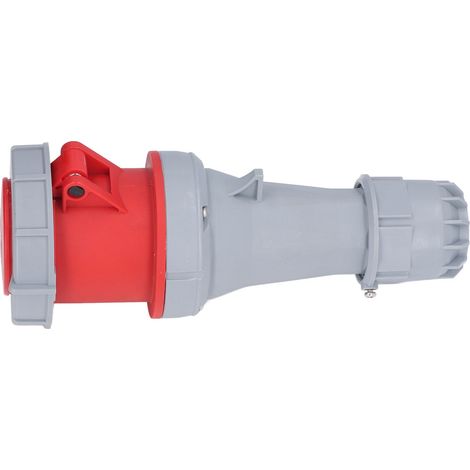 Connecteur industriel électrique 5 broches 3P+N+E IP67 étanche prise aviation 220-380V 240-415V 63A nylon laiton (1/5)