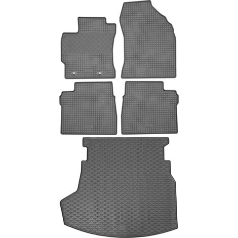 Toyota Corolla XI E170 Limousine von 08.2013-06.2018 SET - Gummifußmatten + Kofferraummatte