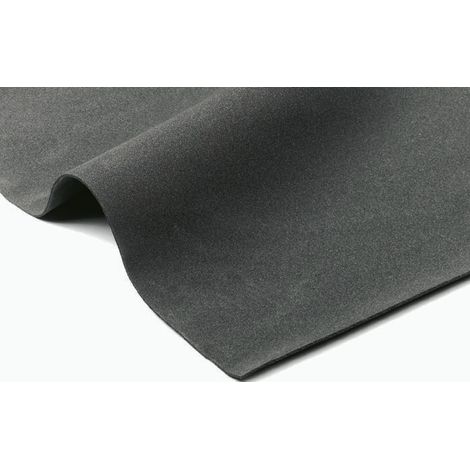 Plaque caoutchouc Néoprène noire, 1m x 2m x 6mm ( Prix pour 1 )