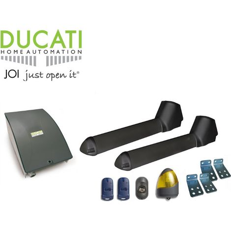Kit SW7000 Ducati Home-Automation - Automatisme De Portail - 2 Vantaux De 2,25 m De Long (Portail Total 4,5 m) Max 450 kg