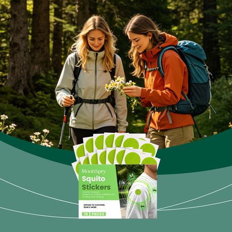 Mosquito repellent patches are gentle and non-irritating, easy to use and carry – a must-have for outdoor travel and home use. -- 78pieces (1/5)