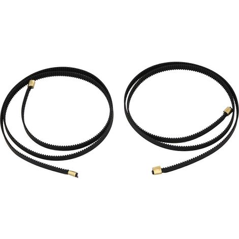 Synchronriemen für X- und Y-Achse GT2-6 mm, X 765 mm + Y 720 mm, geschlossener Zahnriemenanschluss für Creature Ender 3 3D-Druckerteile