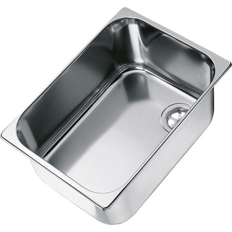 Fregadero de acero inoxidable 260x355x150 - Capacidad Navy