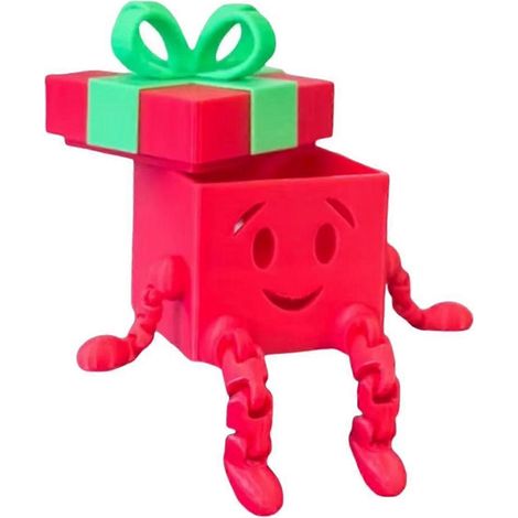 Bewegliche, 3D-gedruckte Tischpuppe, Weihnachtsdekoration, Partygeschenk (1/5)