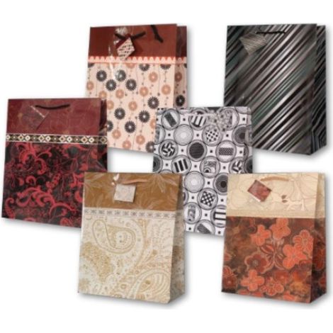 Bolsa decorativa laminada PL-2 con gráficos pequeños