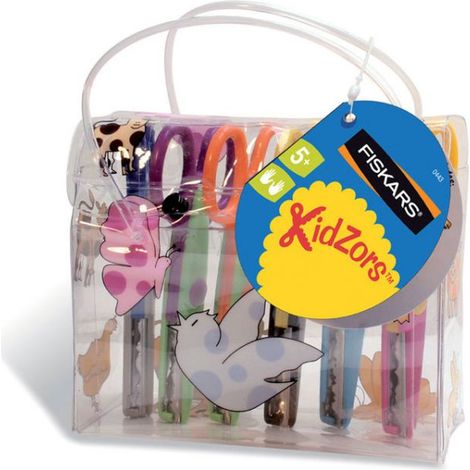 FISKARS Set de 6 ciseaux cranteurs Kidzors (1/2)