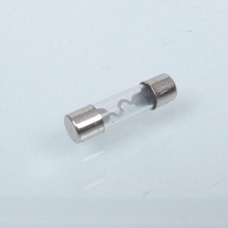Fusible verre type cartouche 10 ampères 10A 25mm x 6mm pour moto
