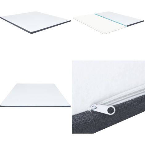 Boxspringbett-Matratzenauflage 200 x 160 x 5 cm - Boxspringbett Matratzenauflage - Matratzentopper - Bettausstattung - Schlafkomfort - Liegefläche - Home & Living