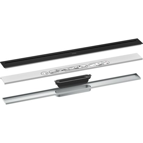 hansgrohe AXOR Drain Fertigset Durschrinne, 800mm, 42521670 (1/2)